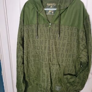 Mens Born Fly full zip jkt